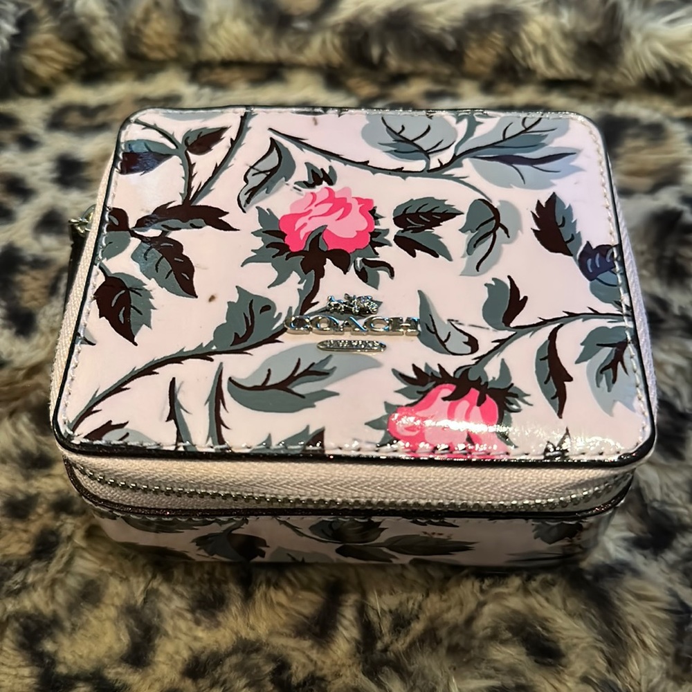 Coach jewelry box